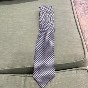 Classic Blue and White Men's Tie
like new condition